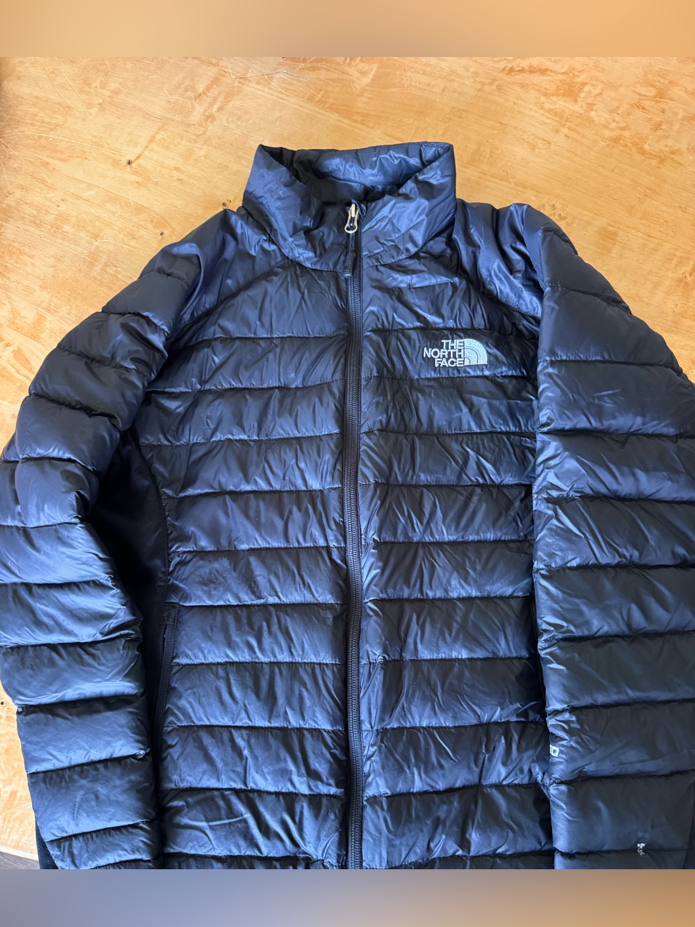 The North Face kids black light weight Puffer Jacket